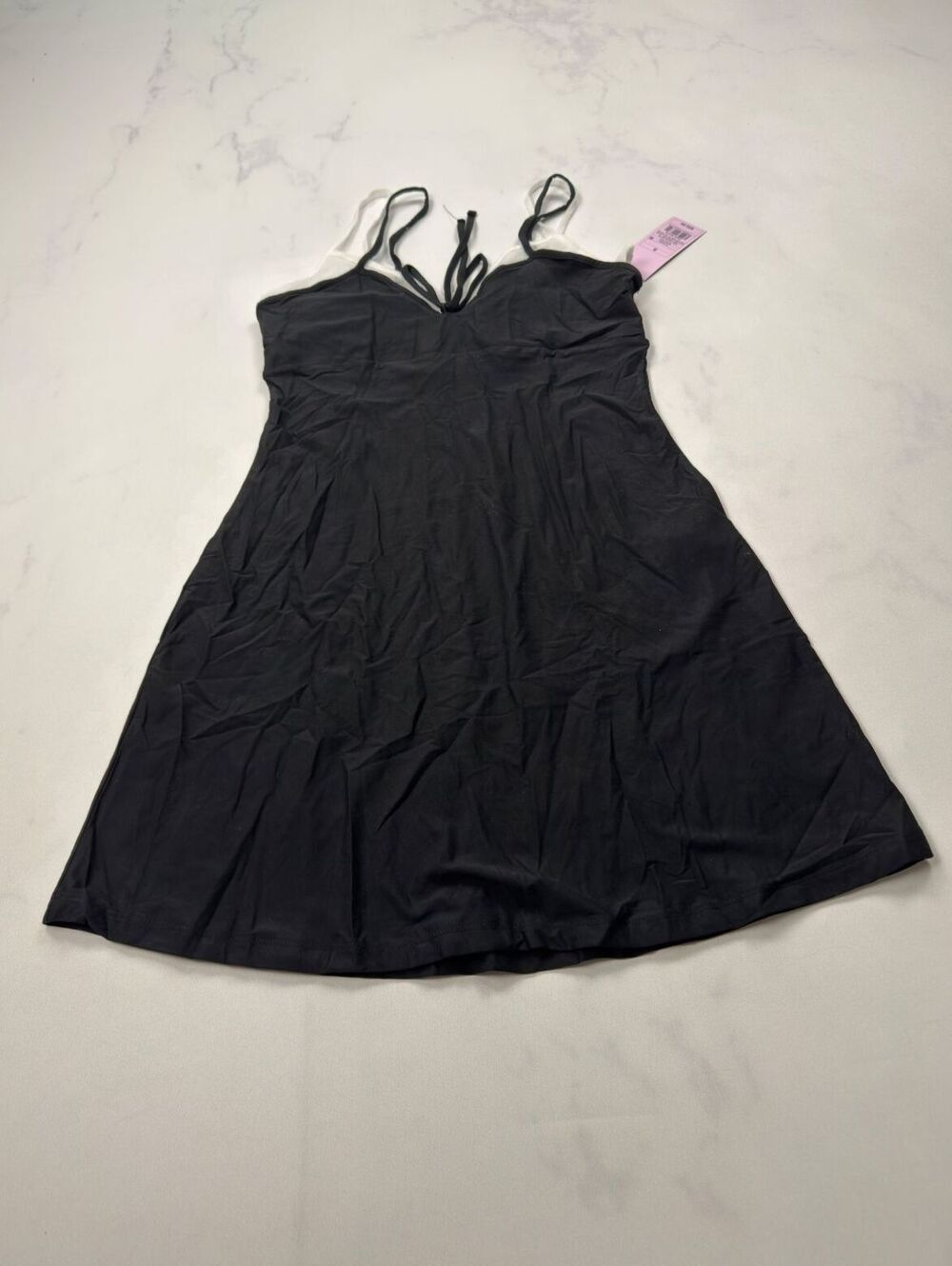 Wild Fable Slip Dress Black Minimalist V Neck Summer - Womens S NWT